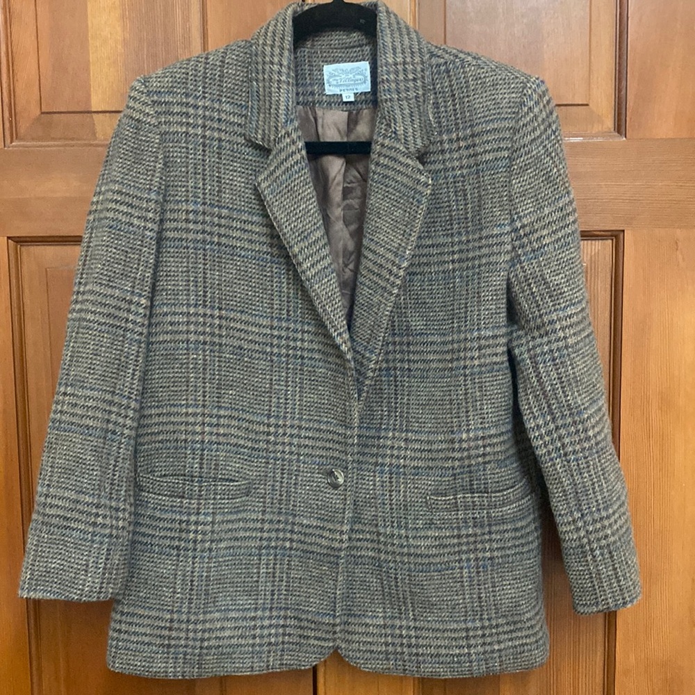 Vintage wool jacket blazer